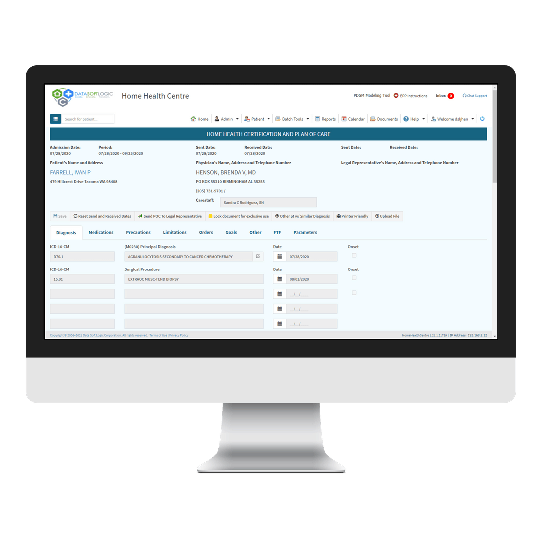 Data Soft Logic Home Health Centre